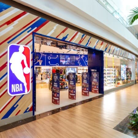 Logo da loja nba store
