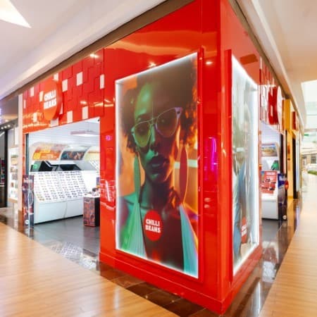 Logo da loja chilli beans