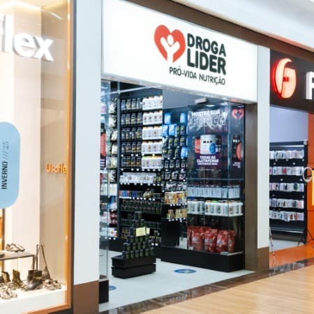 Logo da loja droga lider pró-vida nutrição