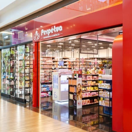 Logo da loja perpétua cosméticos