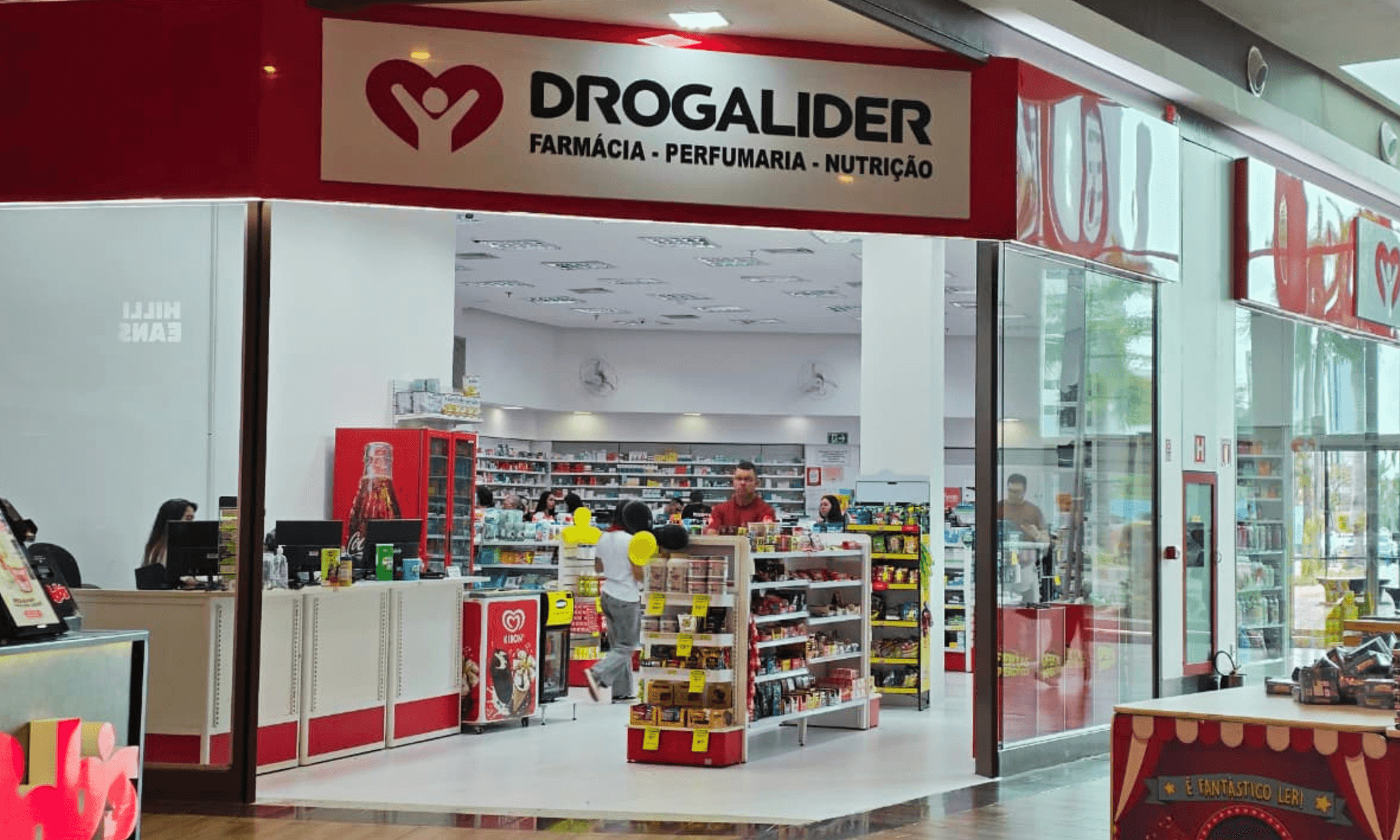 Banner do evento Mais espaço, mais conveniência: Drogalíder amplia sua operação no Uberlândia Shopping