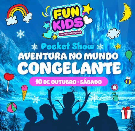 Banner do evento Aventura no Mundo Congelante