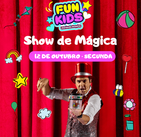 Banner do evento Show de Mágica