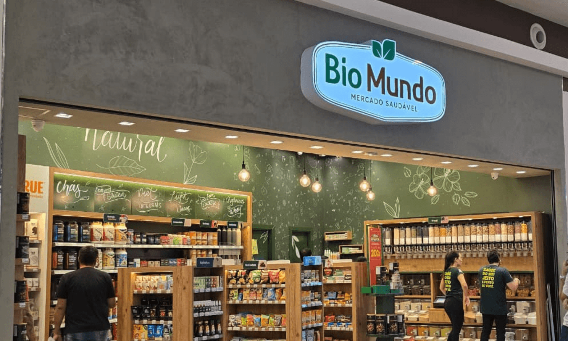 Banner do evento Mais saúde e bem-estar: Bio Mundo inaugura no Uberlândia Shopping