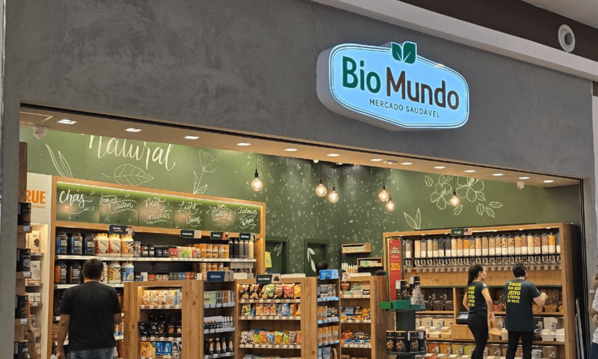 Banner do evento Mais saúde e bem-estar: Bio Mundo inaugura no Uberlândia Shopping