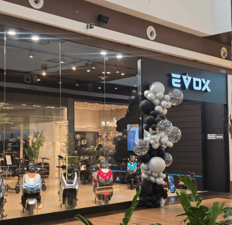 Imagem do(a) Mobilidade do futuro: EVOX chega ao Uberlândia Shopping