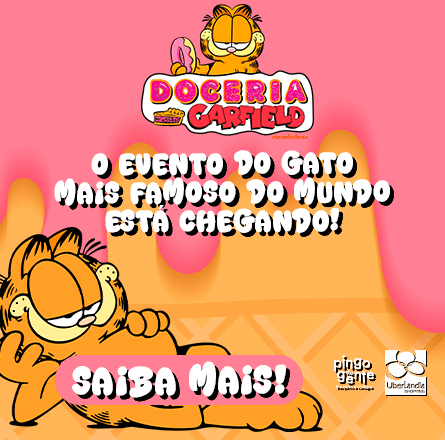 Banner do evento Doceria do Garfield