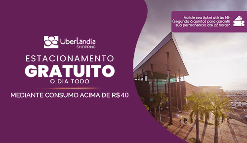 Banner do evento Saiba como Aproveitar o Estacionamento Gratuito