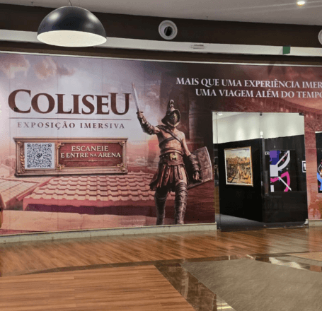 Imagem do(a) Uma viagem ao coração do Império Romano: Coliseu chega ao Uberlândia Shopping